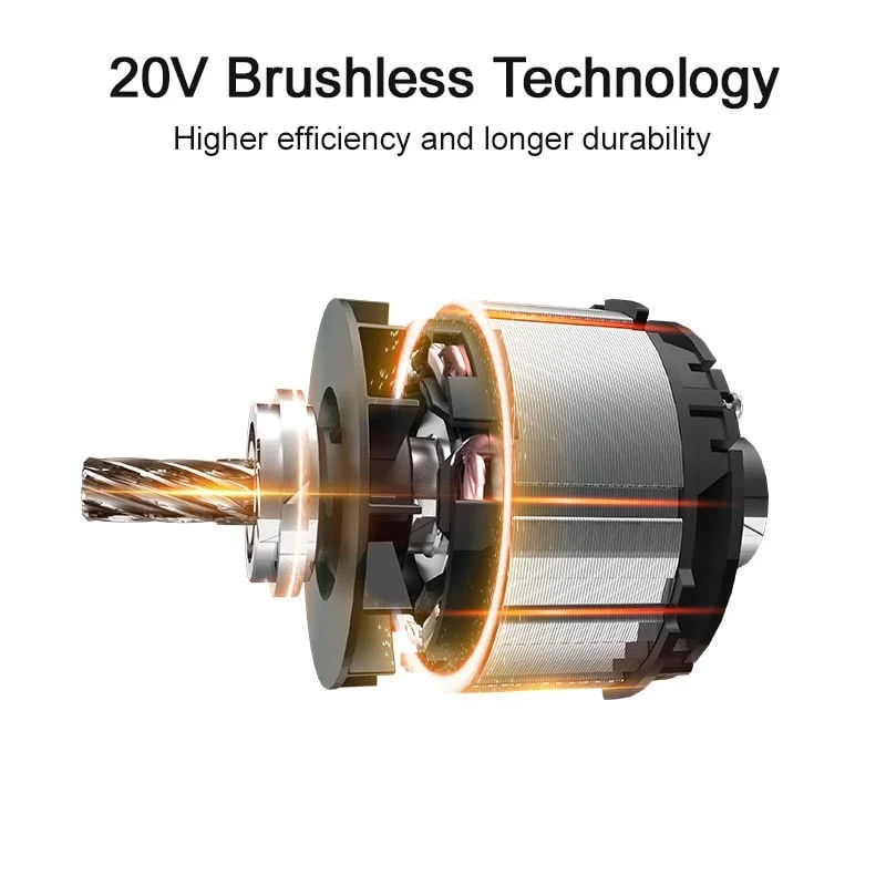 DCJZ204013 Cordless Brushless Driver Drill