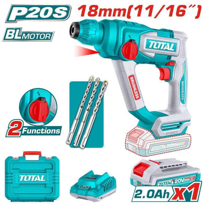 TRHLI201881 20V Brushless Cordless Rotary Hammer