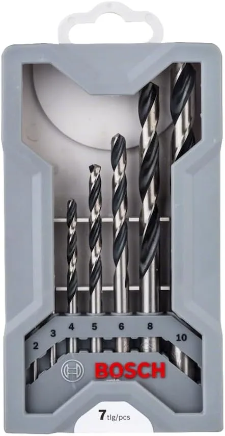Bosch HSS PointTeQ 7-Piece Drill Bit Set